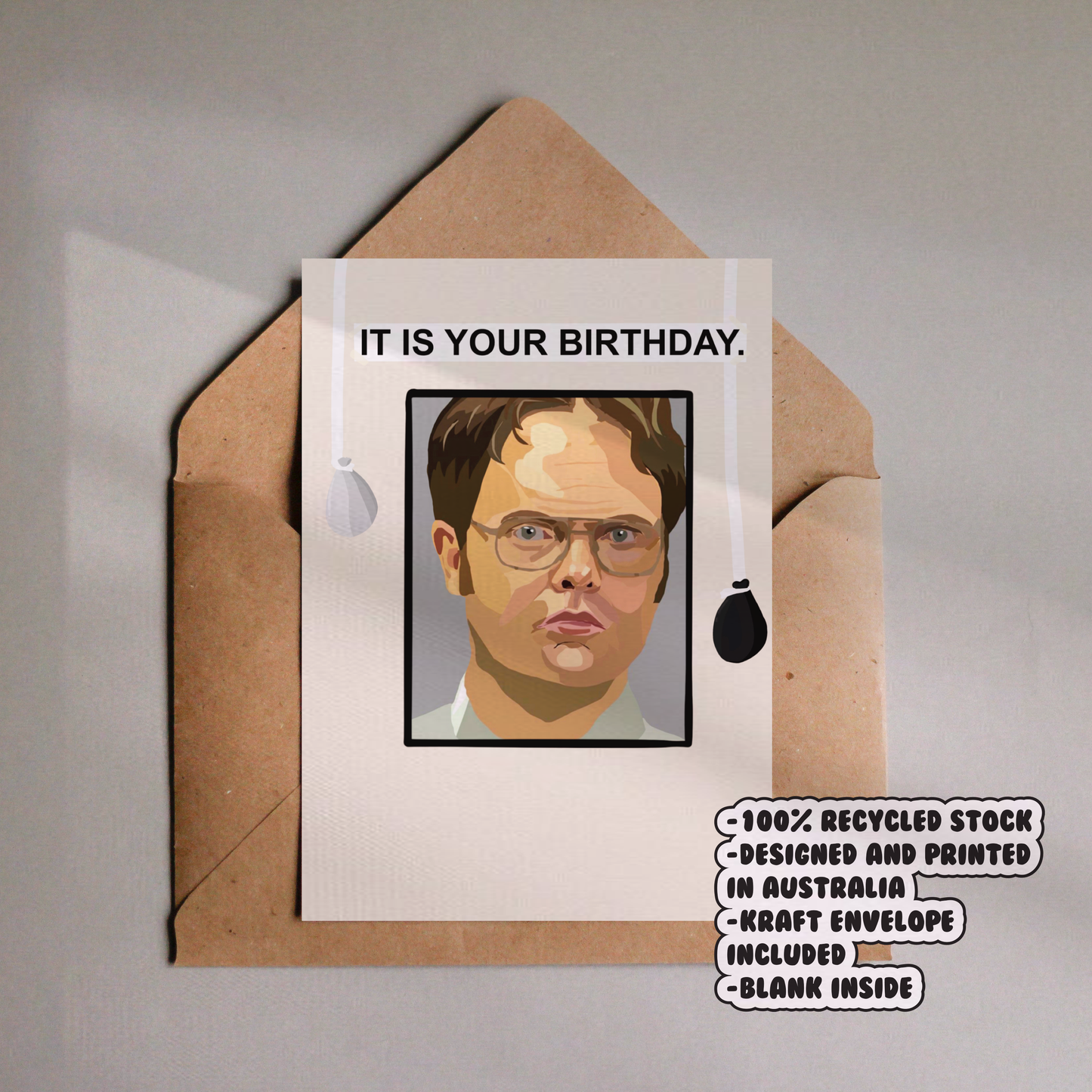 Dwight The Office Card