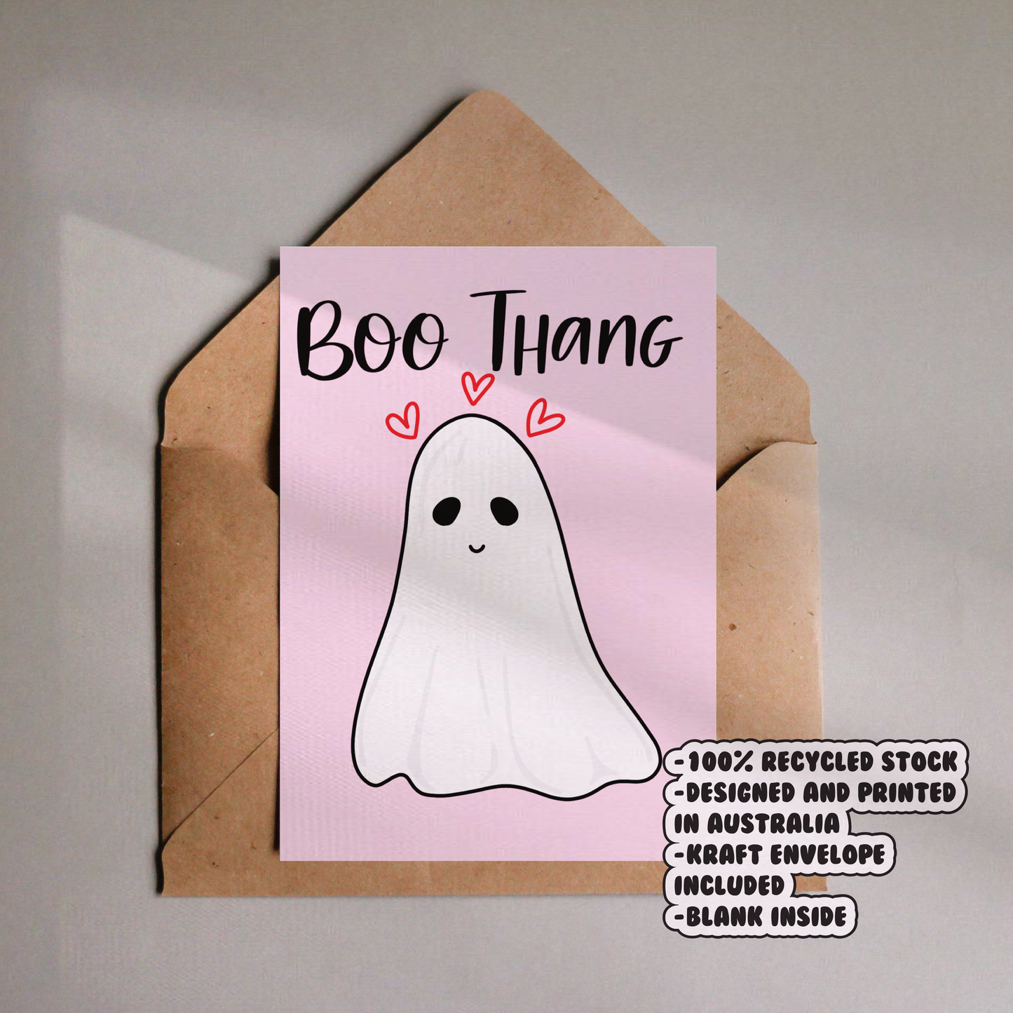 Boo Thang Card