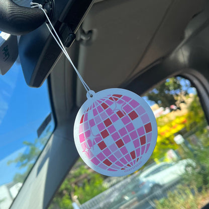 Disco Ball Air Freshener - bubblegum