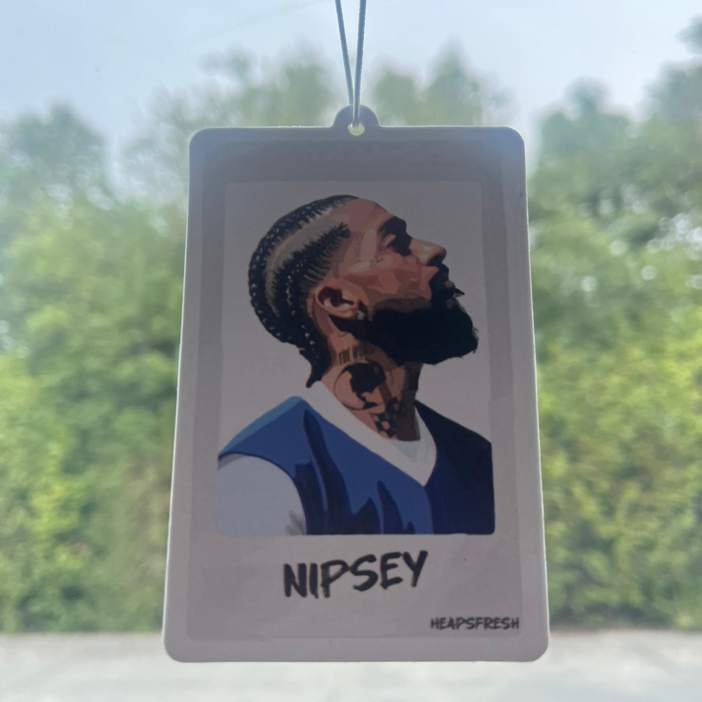 Nipsey Hussle Air Freshener- blueberry