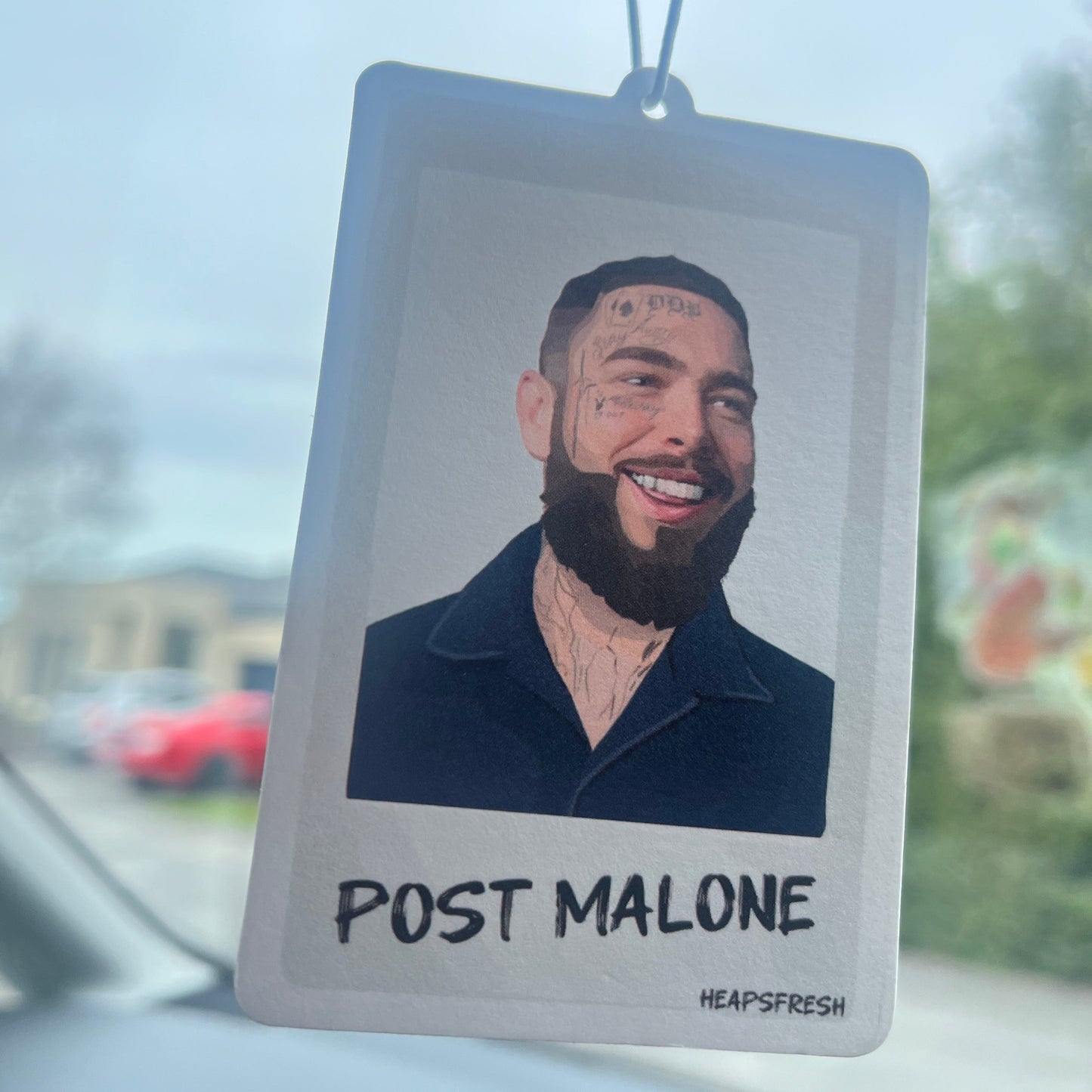 Post Malone Air Freshener- cherry