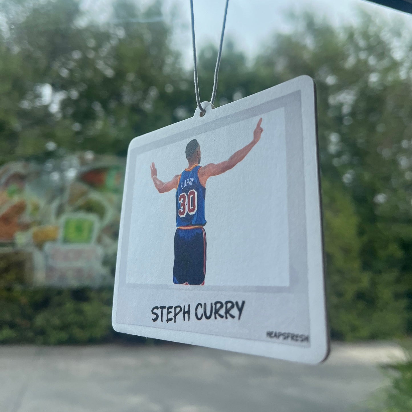 Steph Curry Air Freshener - blueberry