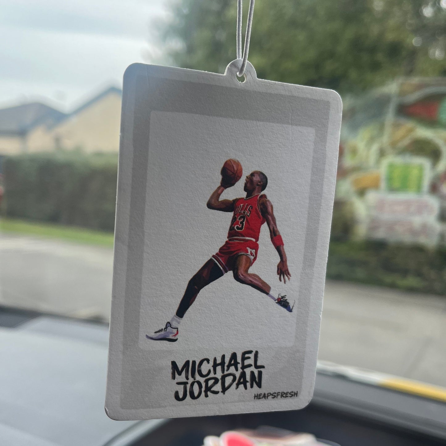 Michael Jordan Air Freshener- black ice