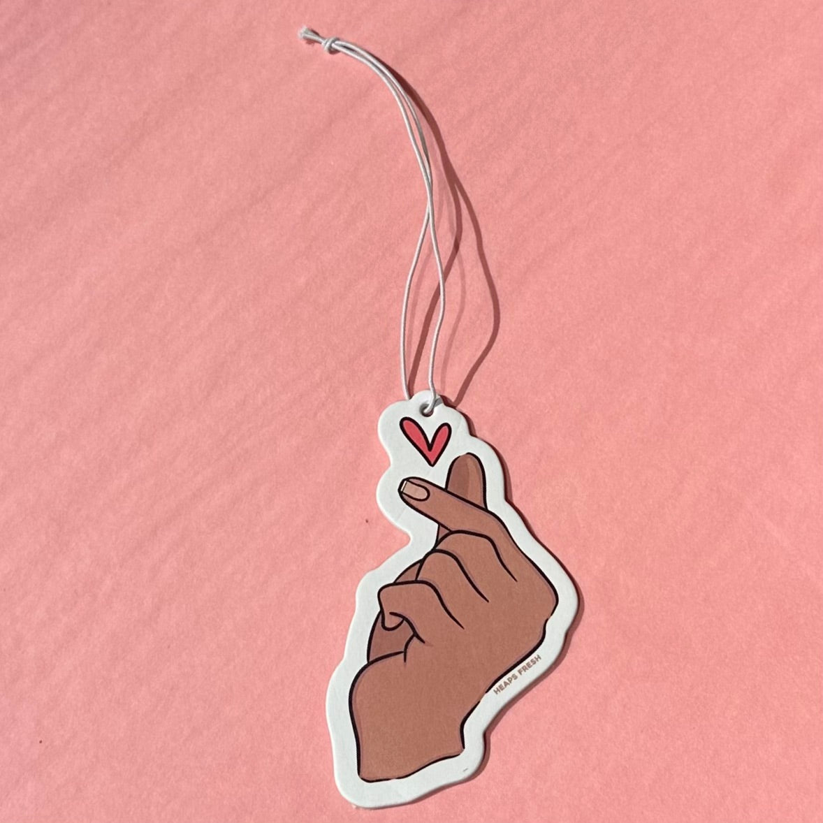 Finger Heart Air Freshener - strawberry