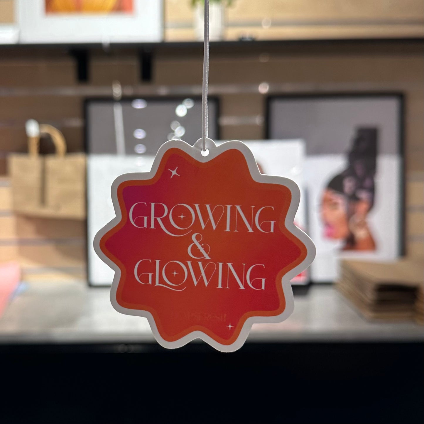Growing and Glowing Air Freshener- bubblegum