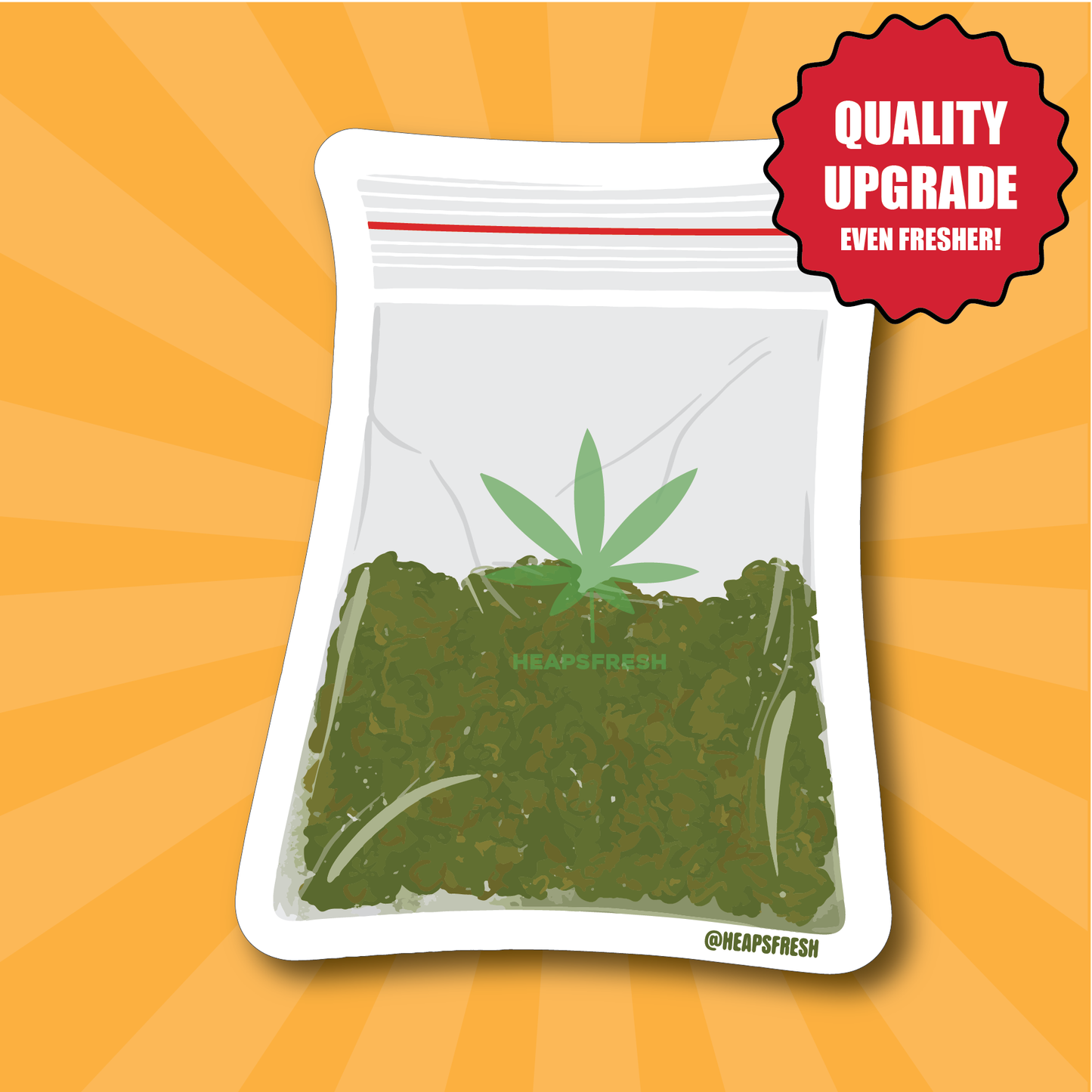 Baggie (Mary J) Air Freshener -s*x bomb (UPGRADED QUALITY)