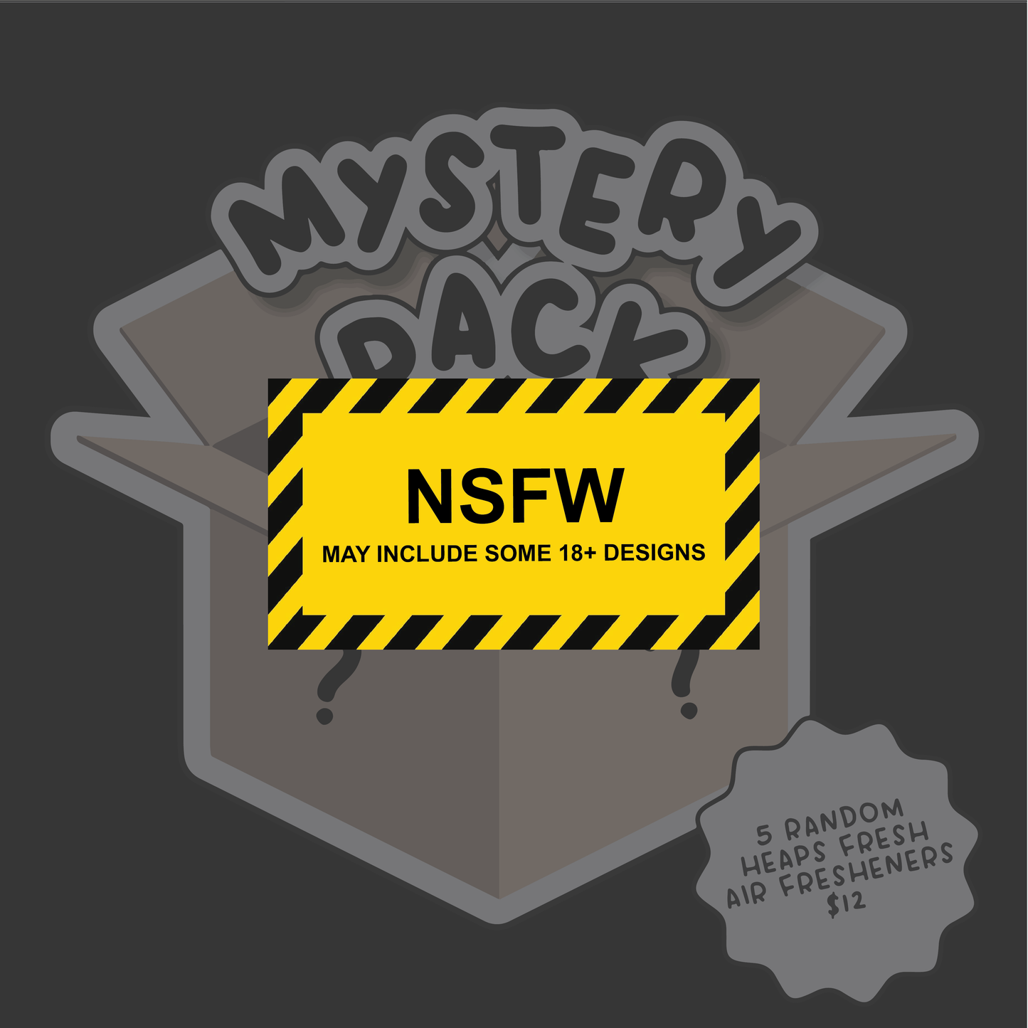 Mystery Pack - 5 AirFreshener Pack (Random Selection) *$29.75 VALUE*