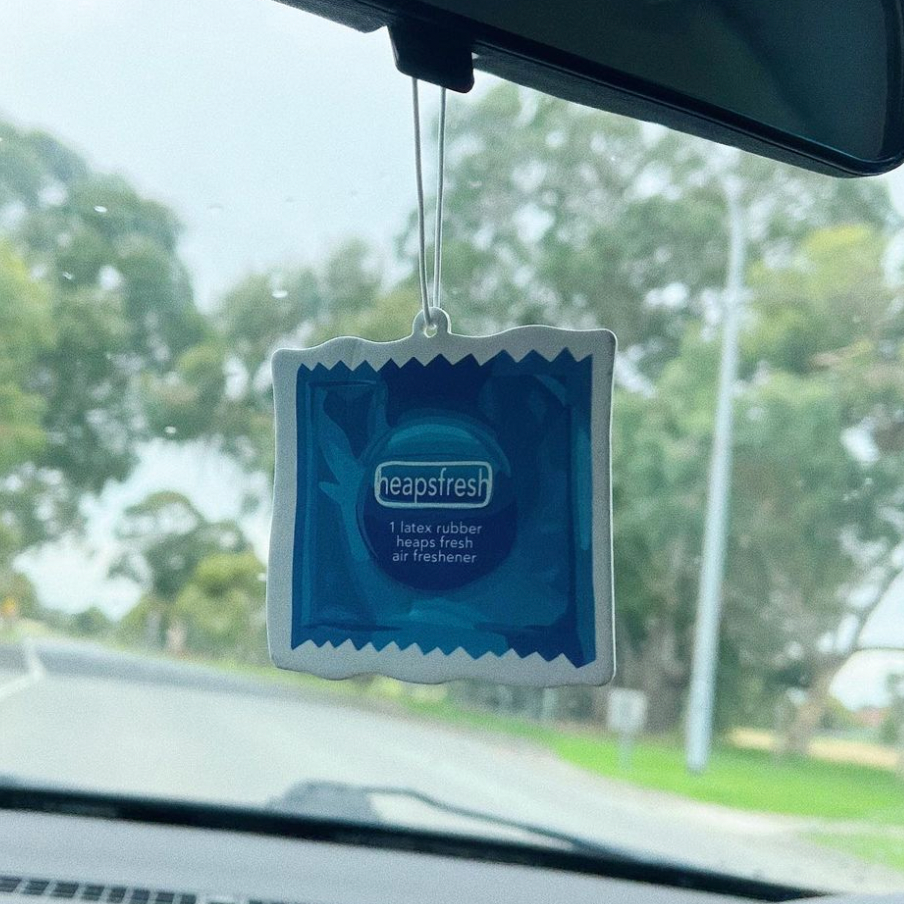 Rubber Air Freshener - blueberry