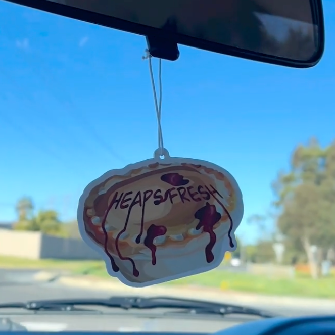 Meat Pie Air Freshener - raspberry