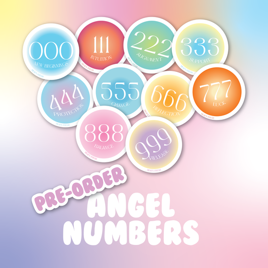 Angel Number Air Freshener - Bubblegum X-MAS PRE-ORDER