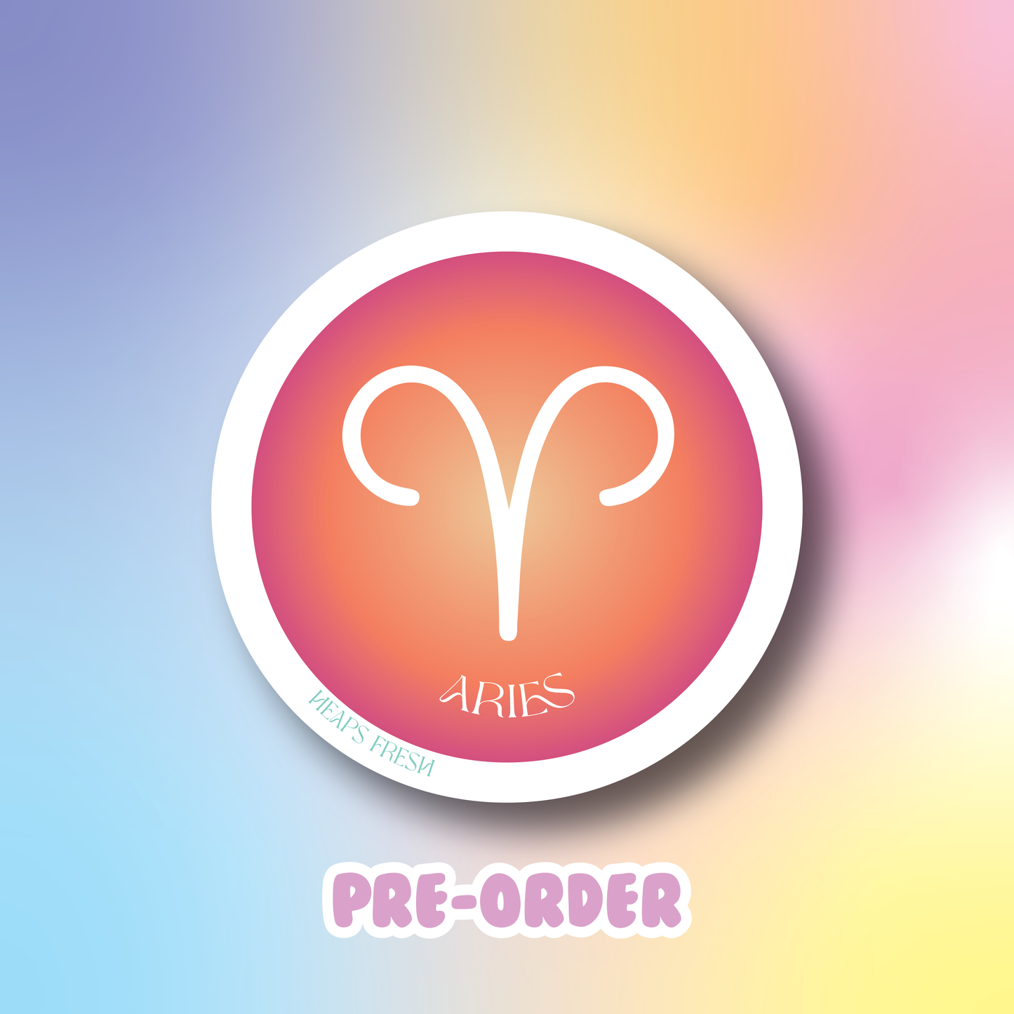 Zodiac Sign / Star Sign Air Freshener - Vanilla X-MAS PRE-ORDER