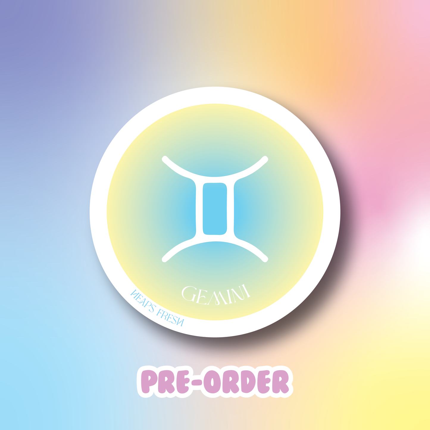 Zodiac Sign / Star Sign Air Freshener - Vanilla X-MAS PRE-ORDER