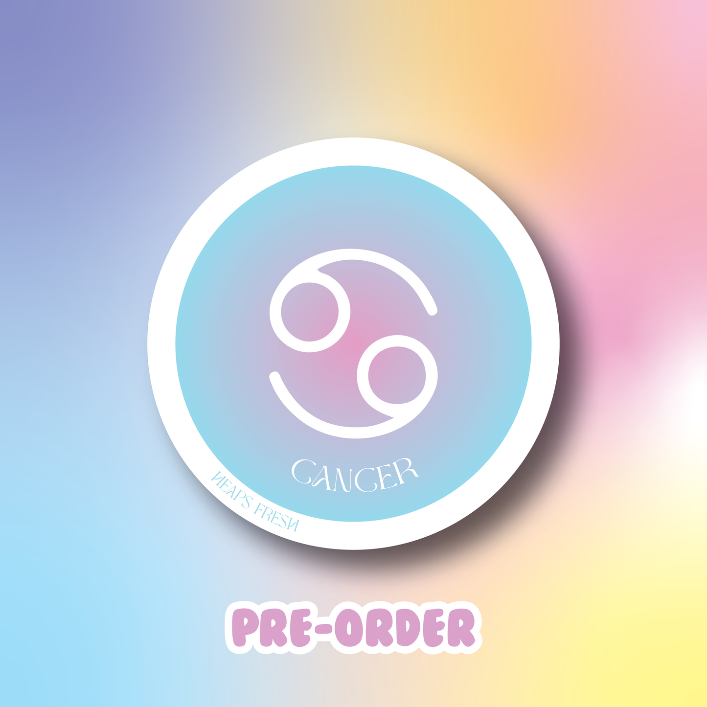 Zodiac Sign / Star Sign Air Freshener - Vanilla X-MAS PRE-ORDER