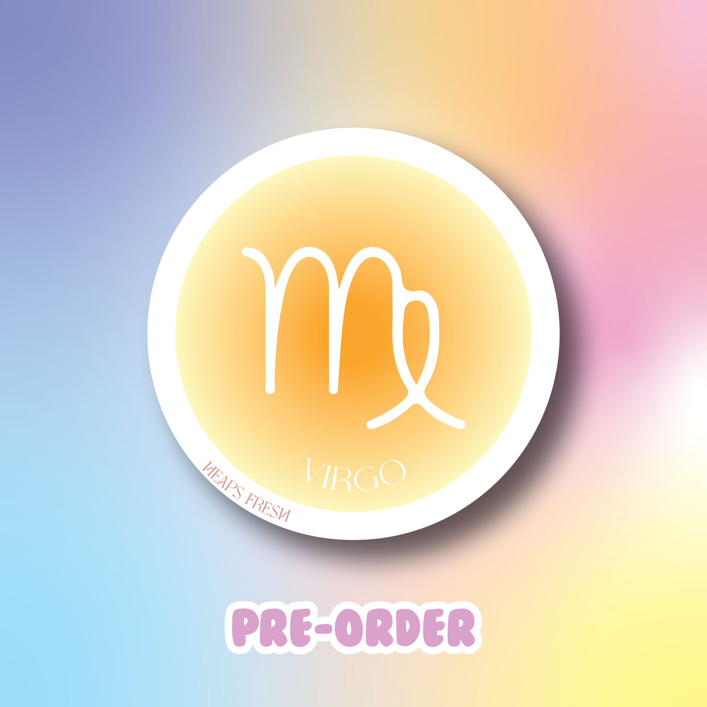 Zodiac Sign / Star Sign Air Freshener - Vanilla X-MAS PRE-ORDER