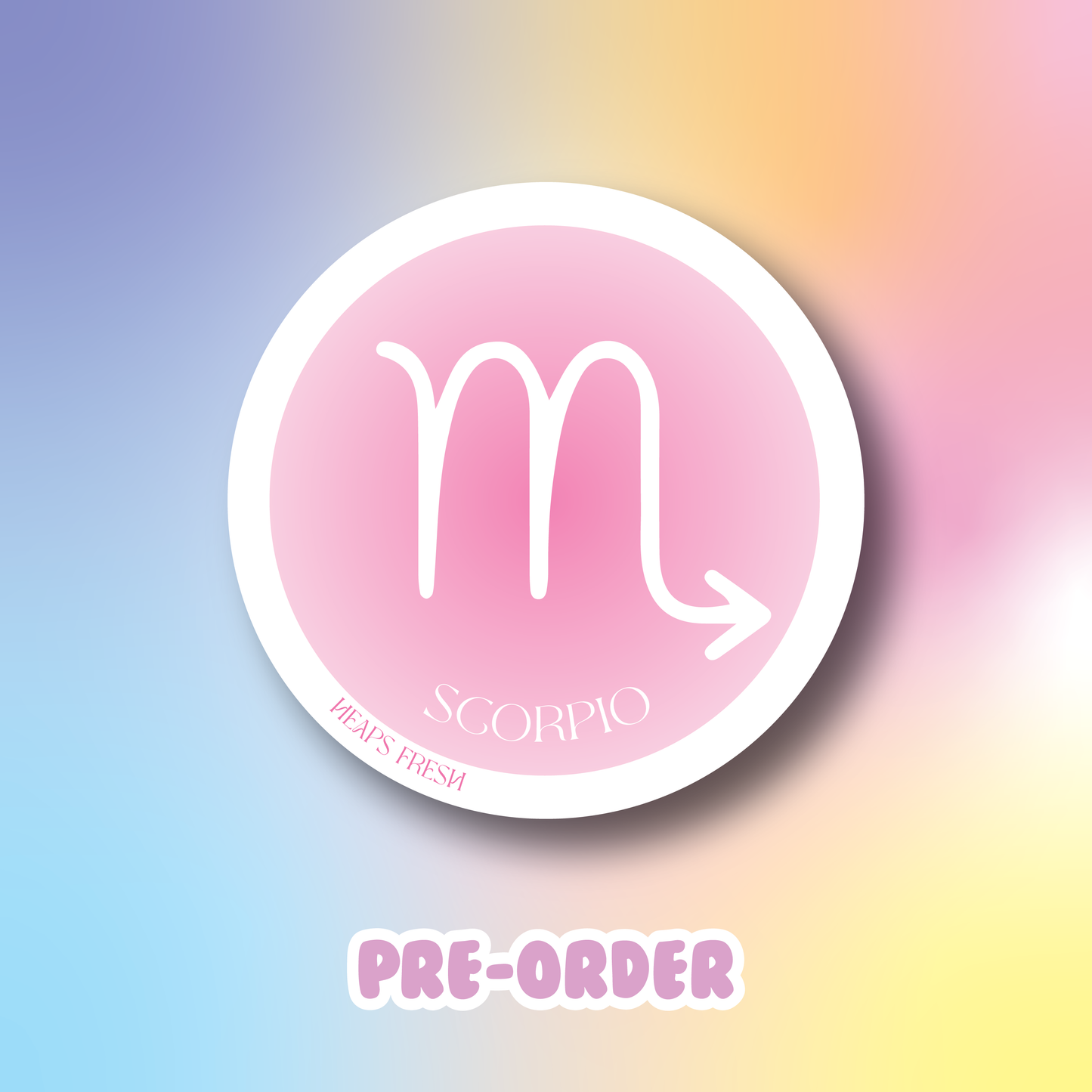 Zodiac Sign / Star Sign Air Freshener - Vanilla X-MAS PRE-ORDER