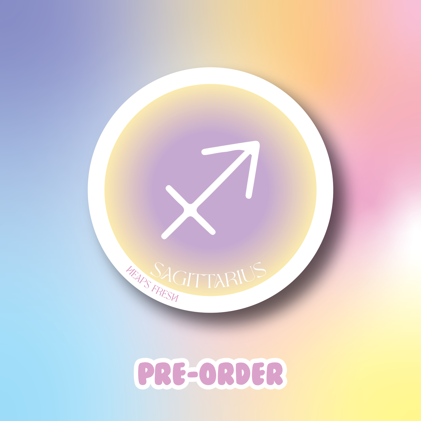 Zodiac Sign / Star Sign Air Freshener - Vanilla X-MAS PRE-ORDER
