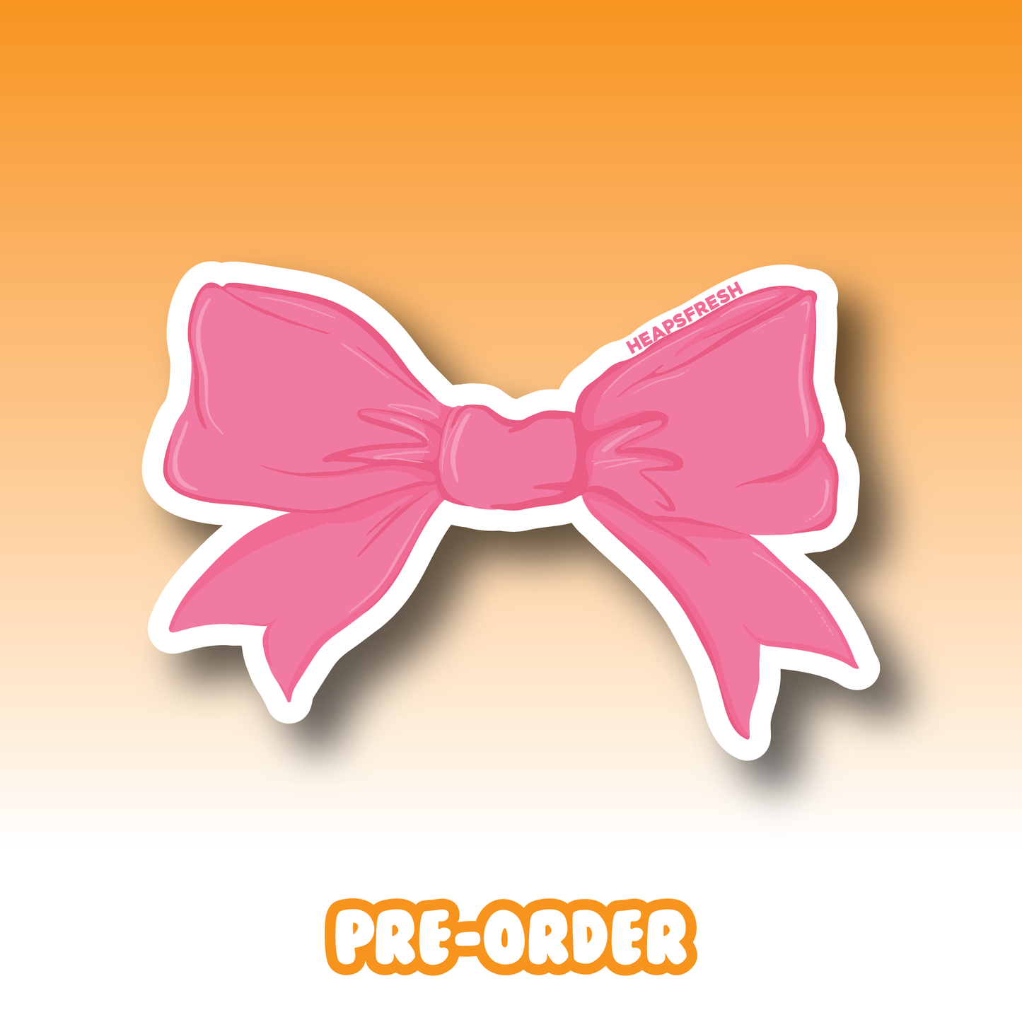 Bow Air Freshener - strawberry X-MAS PRE-ORDER
