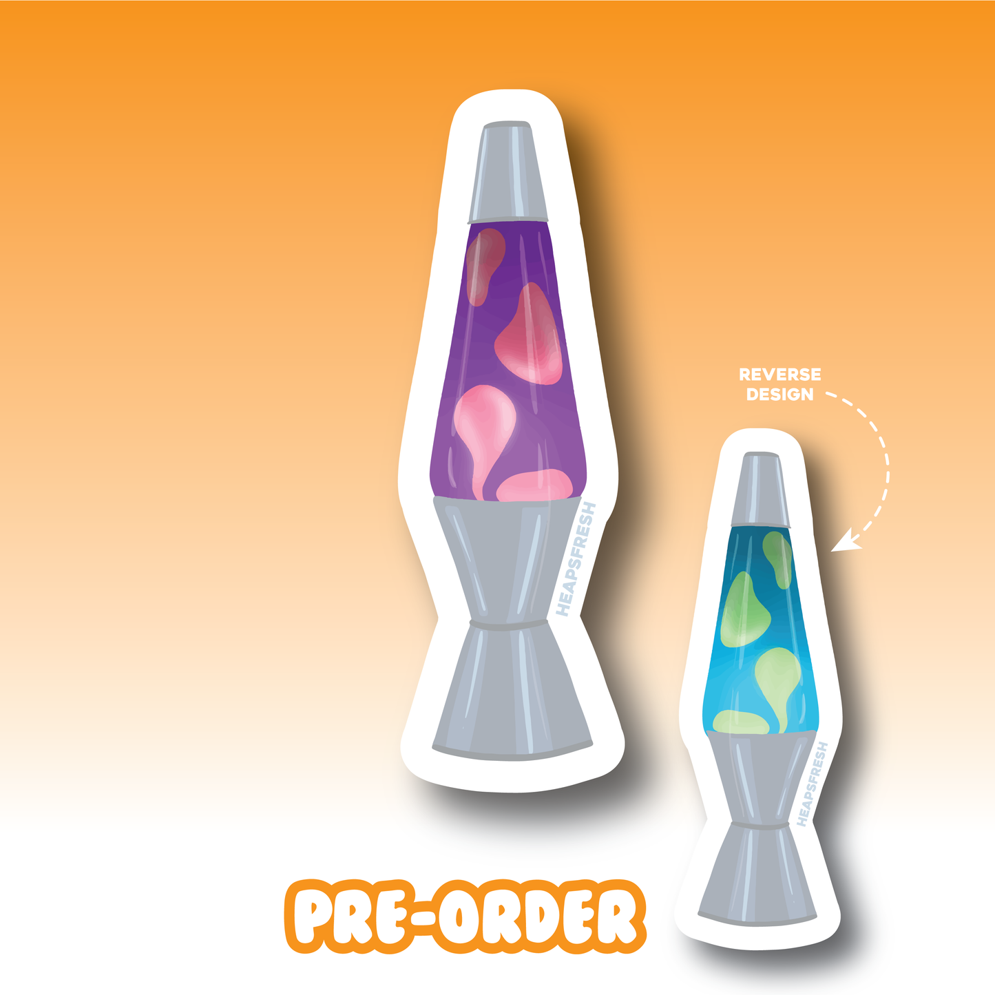 Lava Lamp Air Freshener - grape X-MAS PRE-ORDER