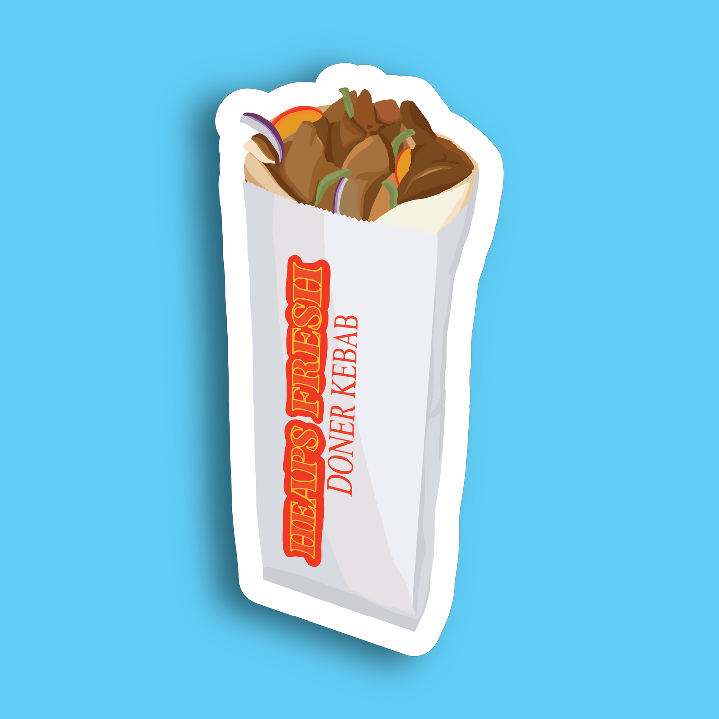 Doner Kebab Air Freshener - strawberry