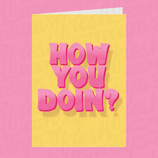 How You Doin Joey Tribbiani FRIENDS Card