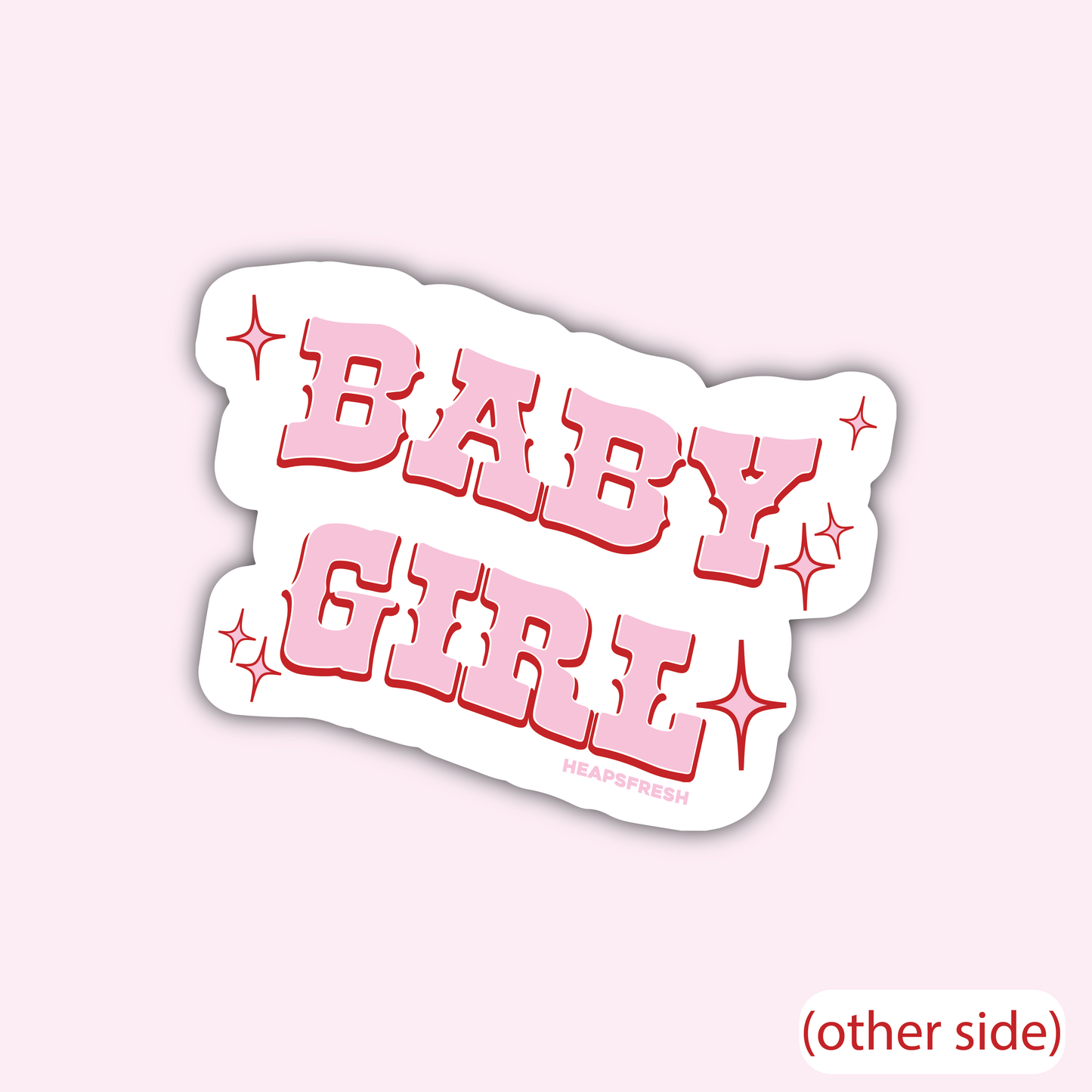 Baby Girl Air Freshener - watermelon