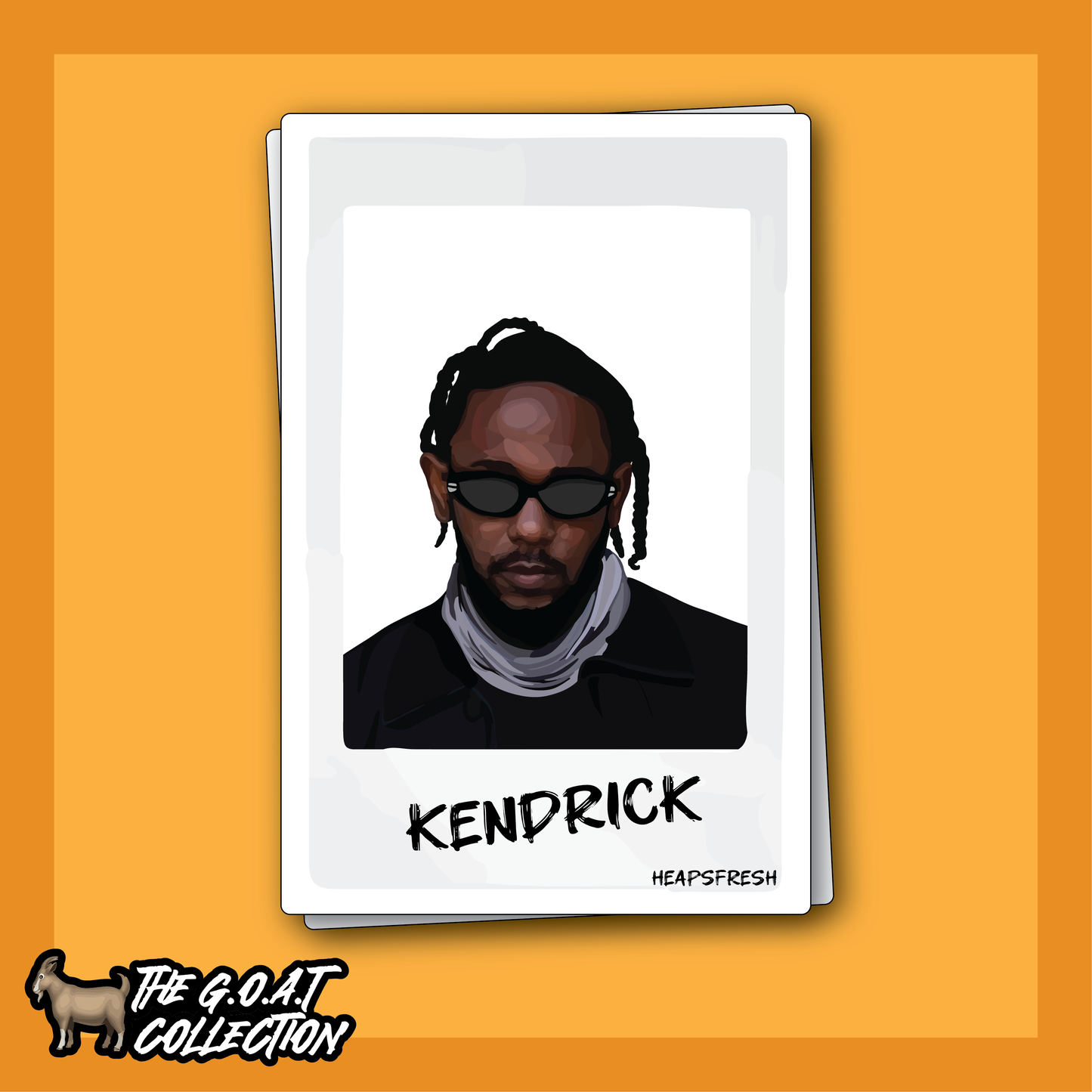 Kendrick Air Freshener - black ice