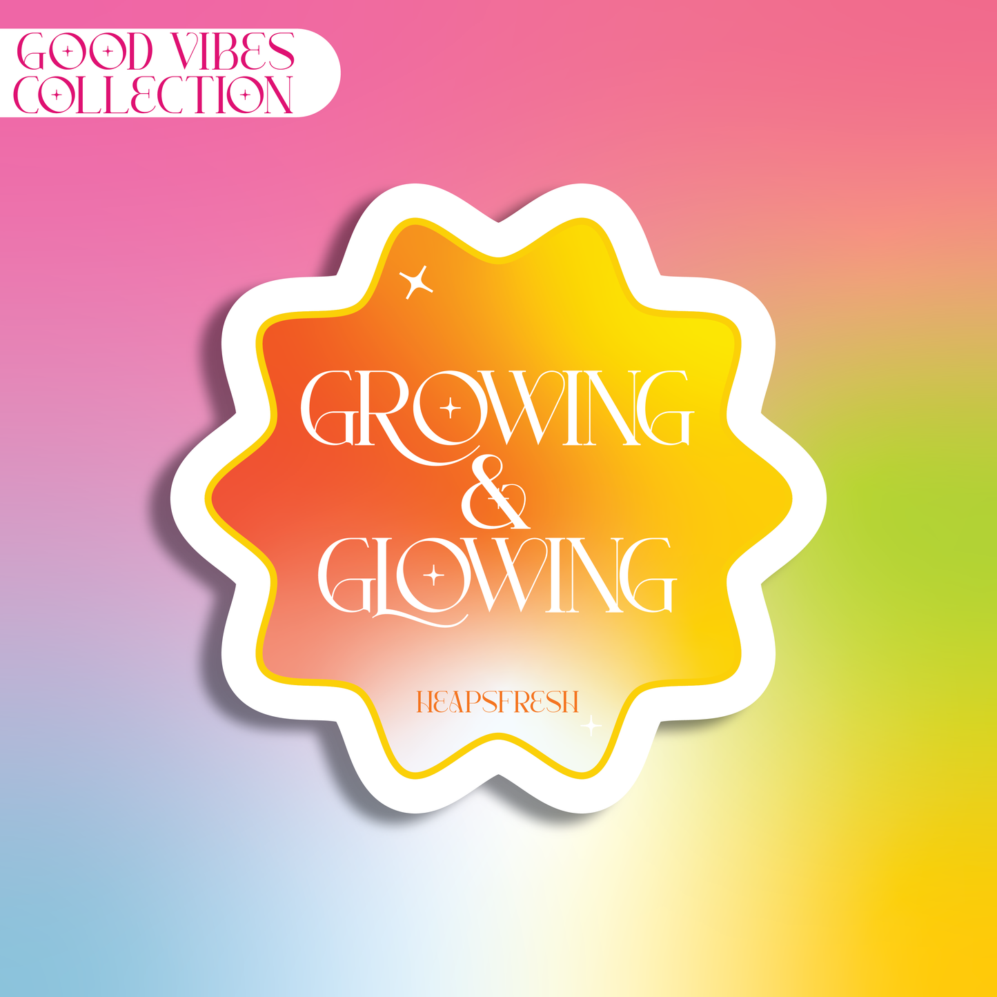 Growing and Glowing Air Freshener- bubblegum