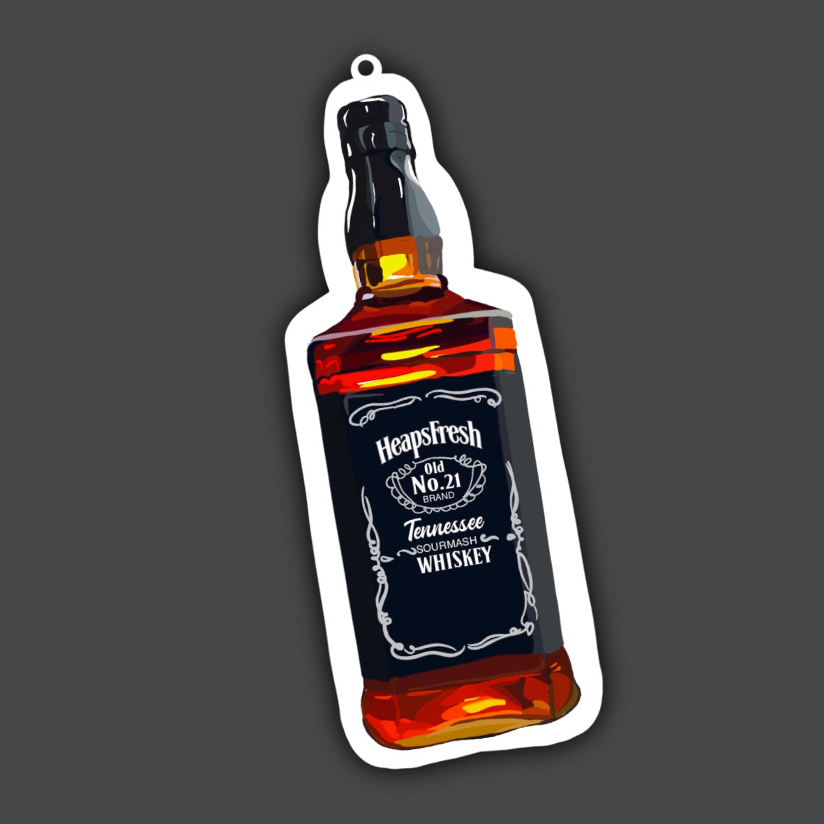 Heaps Daniels Air Freshener - black ice