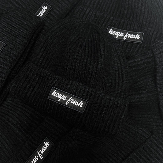 Heaps Fresh Beanie - Black