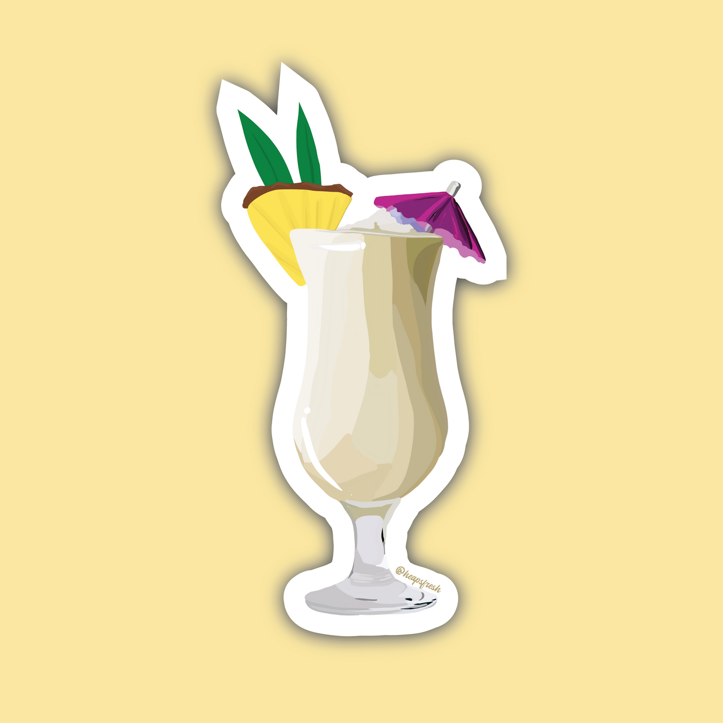 Pina Colada Air Freshener - pineapple