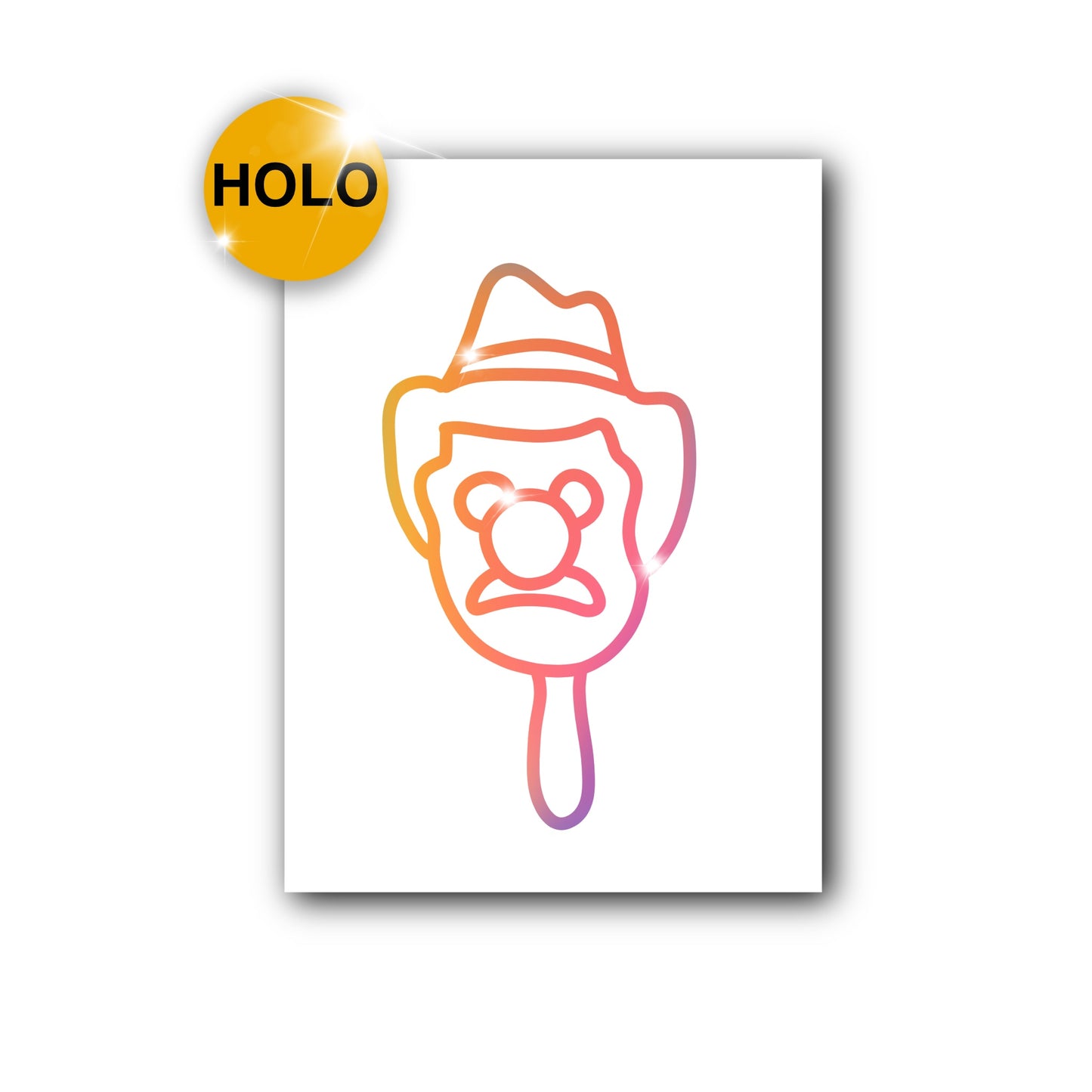 Bubble-O Decal Holographic