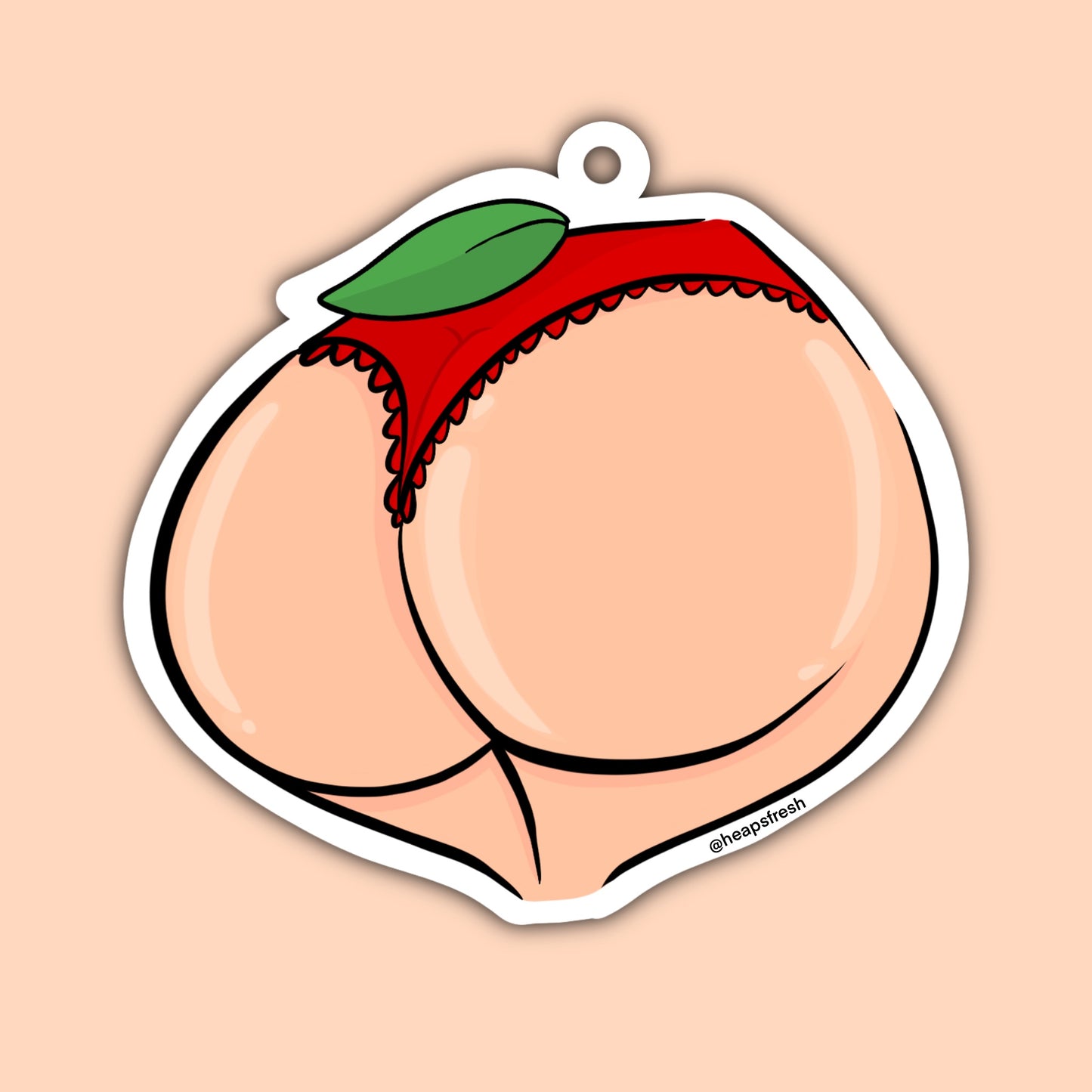 Peachy Air Freshener - peach