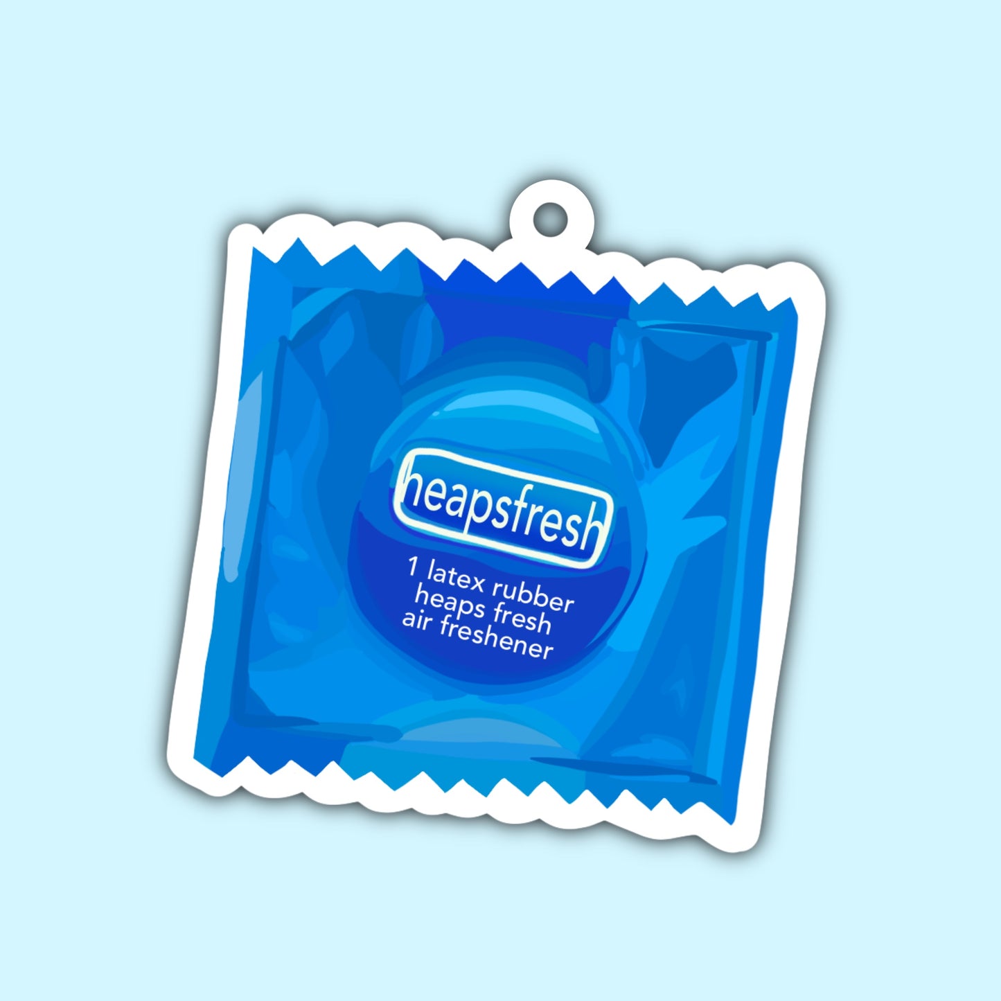 Rubber Air Freshener - blueberry