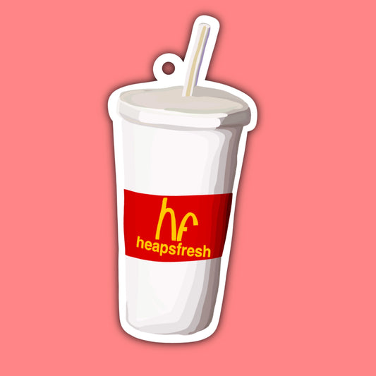 Freshdonalds Drink Air Freshener - coconut