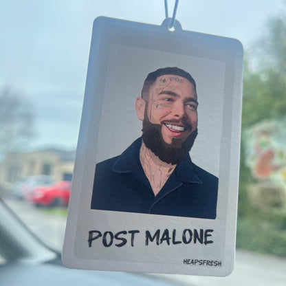 Post Malone Air Freshener- cherry