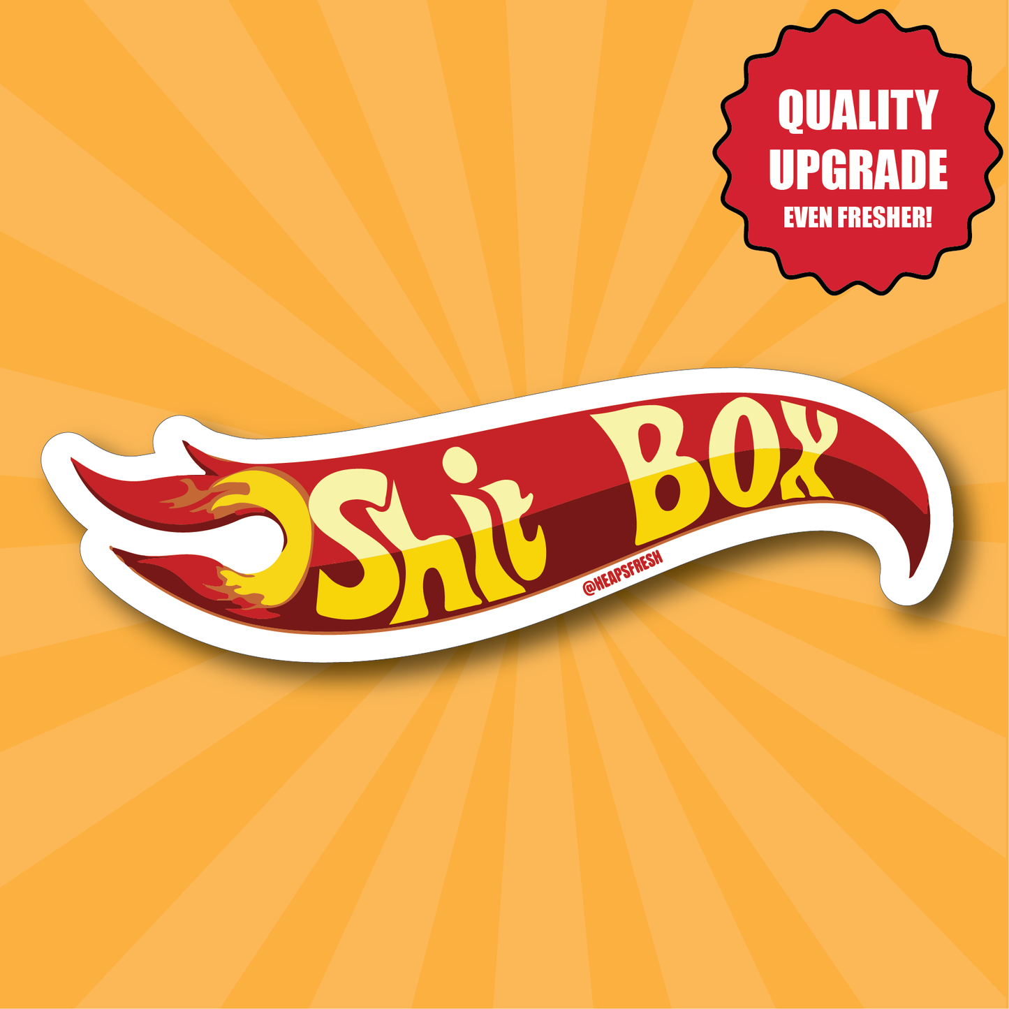 Fresh Wheels Air Freshener - new car (UPGRADED QUALITY)