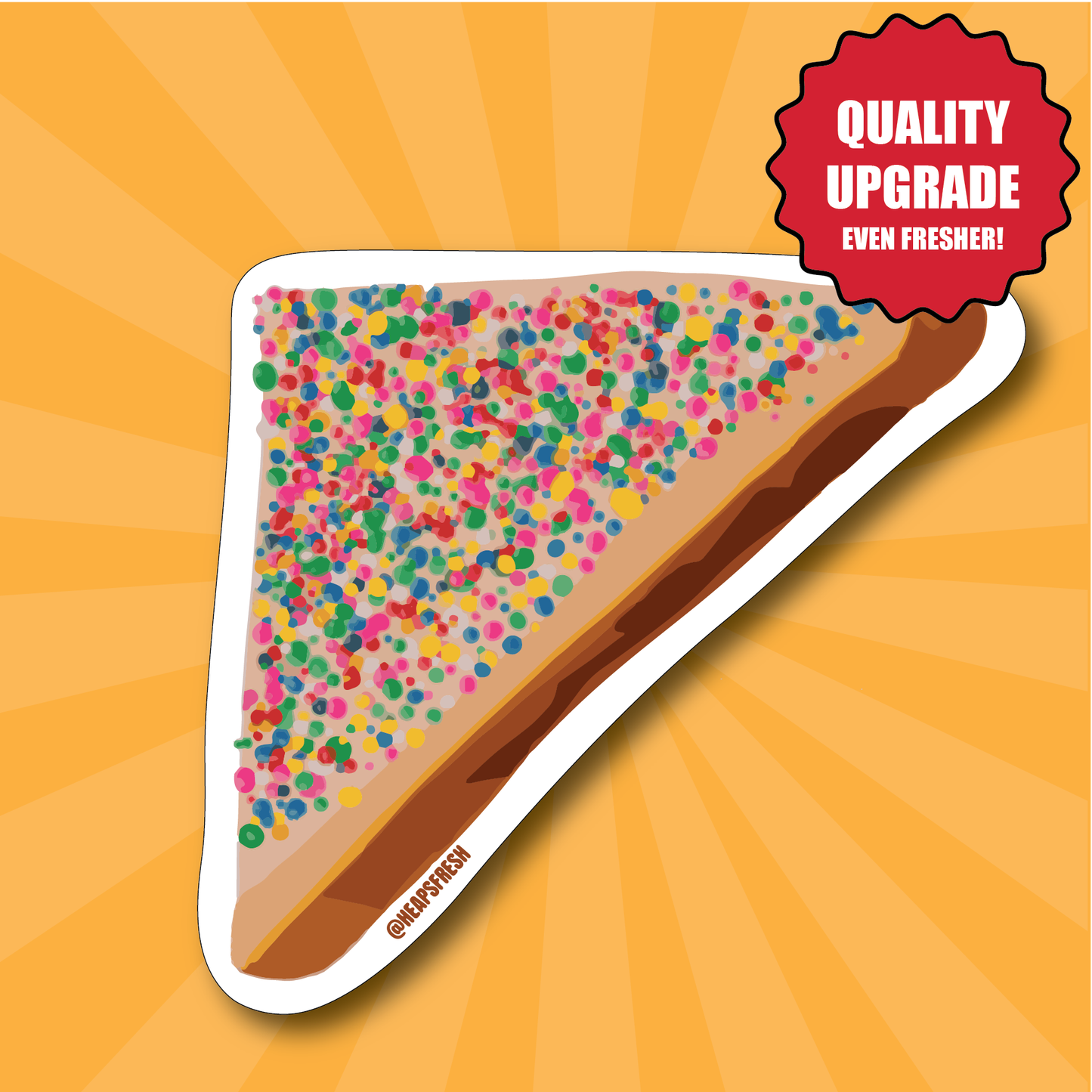 Fairy Bread Air Freshener - bubblegum (UPGRADED QUALITY)