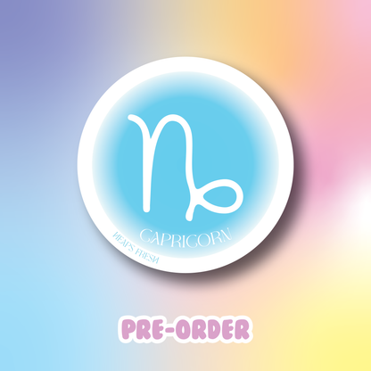 Zodiac Sign / Star Sign Air Freshener - Vanilla X-MAS PRE-ORDER