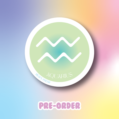 Zodiac Sign / Star Sign Air Freshener - Vanilla X-MAS PRE-ORDER