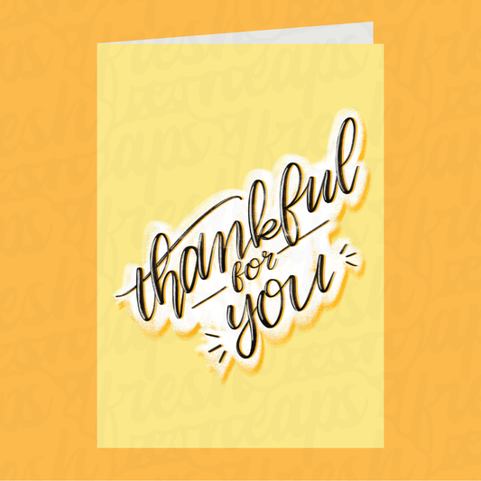 Thankful Card