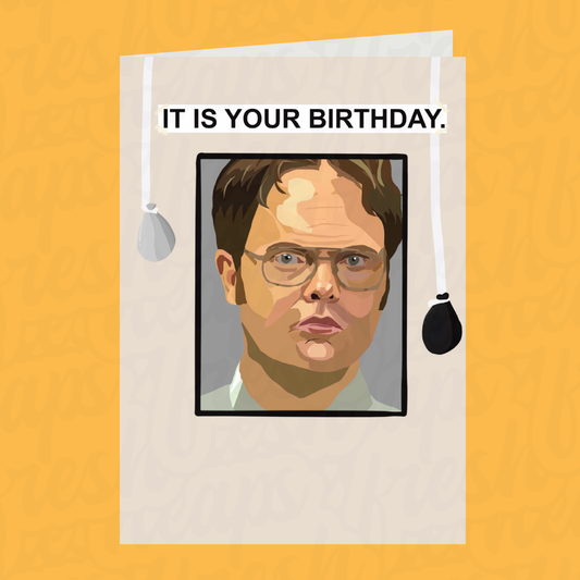 Dwight The Office Card