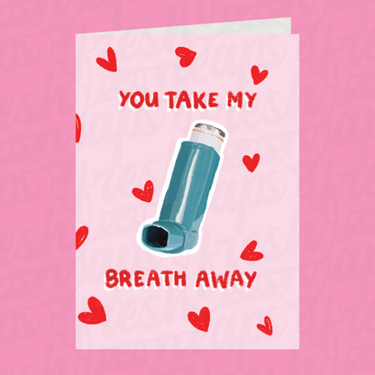 Asthma Puffer Card