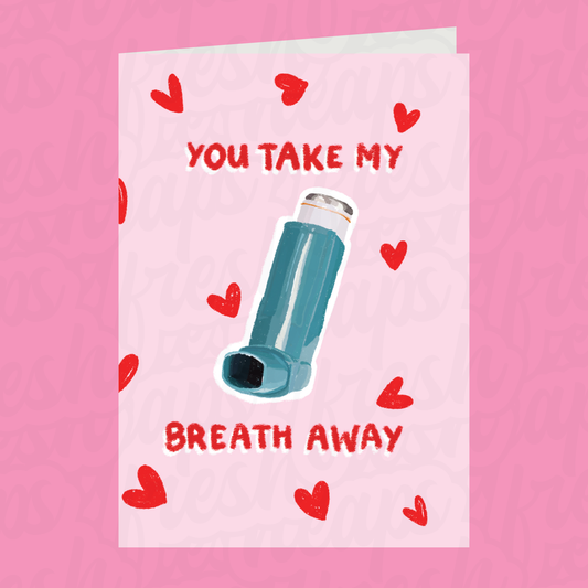 Asthma Puffer Card