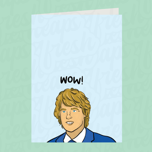 WOW Owen Wilson Card