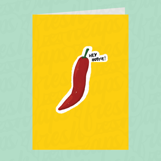 Hottie Chili Card