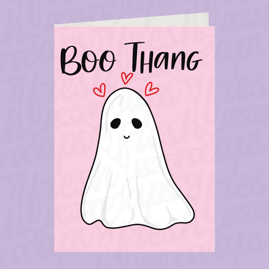 Boo Thang Card