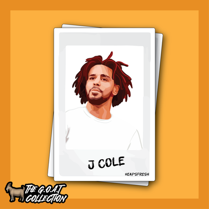 J Cole Air Freshener- new car