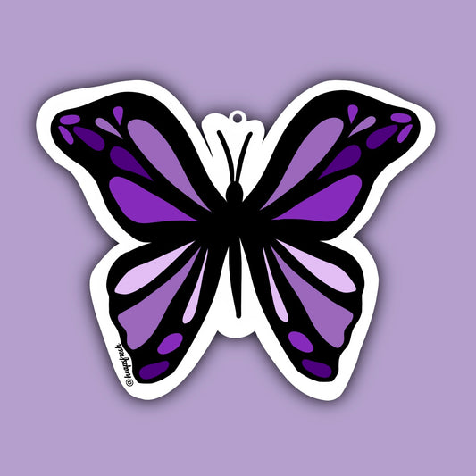 Butterfly Air Freshener - jasmine