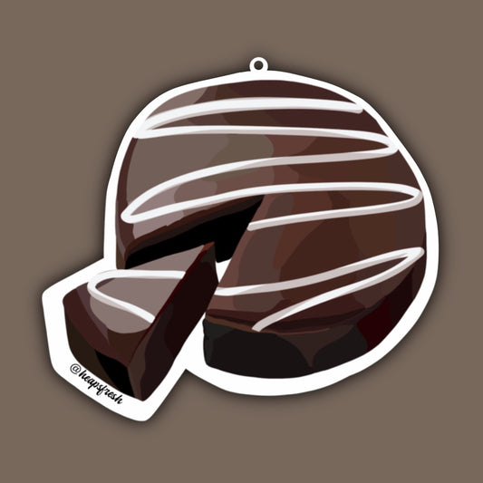 Mudcake Air Freshener - chocolate