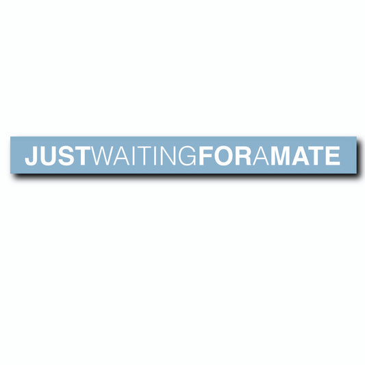 Just Waiting For A Mate Decal